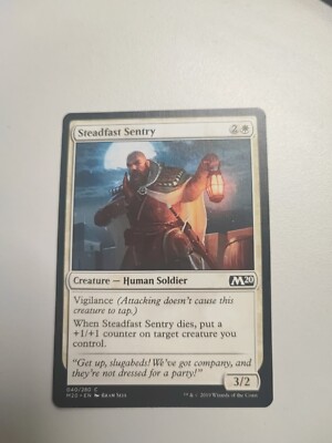 Steadfast Sentry - Core Set 2020 - Magic the Gathering - MTG