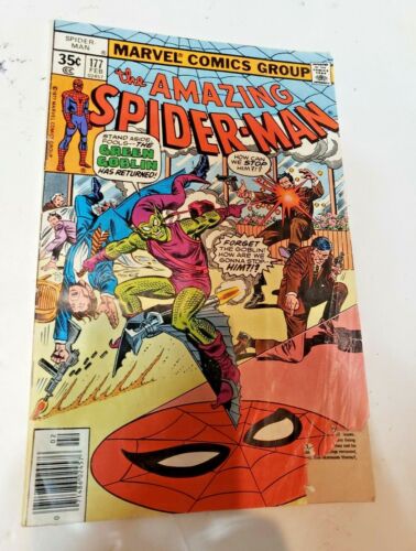 Amazing Spiderman #177 grüner Goblin Zwillingstürme Marvel Comics 1978 GD+ 2.5 - Bild 1 von 12