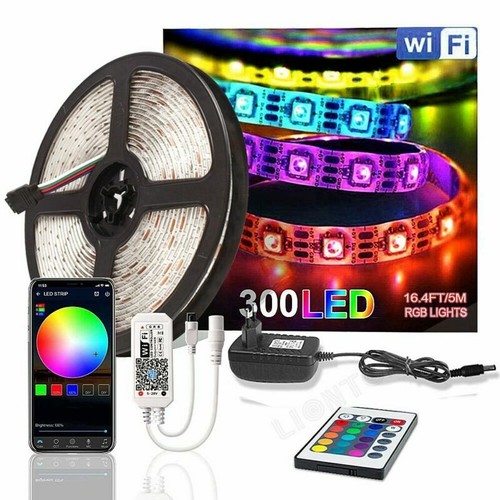 DC12V LED Strip Light 2835/5050 SMD RGB 150Leds Waterproof WIFI IR Controller - Picture 5 of 39