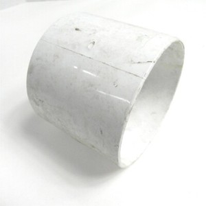 ASTM D3034 NSF SEWER SDR35 PVP PIPE COUPLER SLEVE PRE OWNED PIPE FITTING WHITE