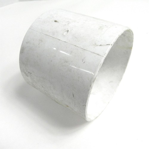ASTM D3034 NSF SEWER SDR35 PVP PIPE COUPLER SLEVE PRE OWNED PIPE FITTING WHITE 