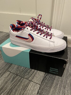 Nike SB Parra Blazer Size 12 BRAND NEW Parra x Nike Dunk & Blazer Low Release Date Info | Drops  main image 3