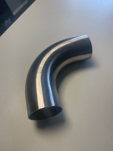 Coudes Pour Échappement Mandrin - Acier Inox 304 - Diamètres 38mm à 89mm - Angles 45°, 90°, 180°