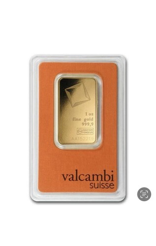 Valcambi Suisse 1 oz 999.9 Fine Gold Bar (in Assay) - 💯% Tracked & Insured - Picture 2 of 3
