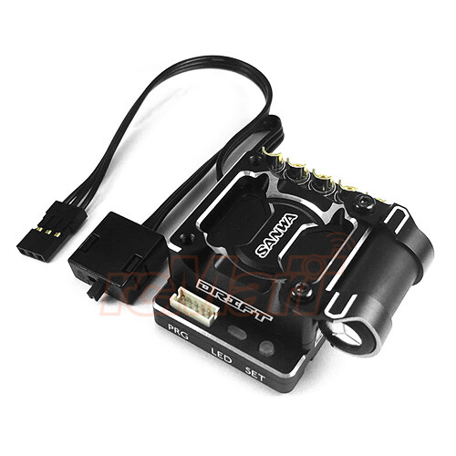 Sanwa SV-D2 Drift Brushless ESC w/SXR Response For 1/10 RC Drift Car #107A54613A - Picture 1 of 6