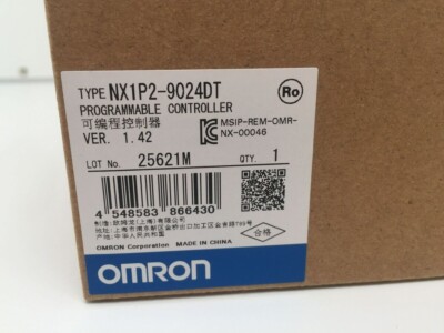 Omron NX1P2-9024DT New In Box PLC Module NX1P2-9024DT