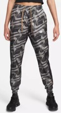 Nike Sportswear Icon Clash Woven Allover Print Pants - Women s Small S - Black