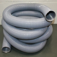 Hi-Tech Duravent Duct Hose 0323-0250-0002, 2-1/2" ID x 25ft L, Polyethylene