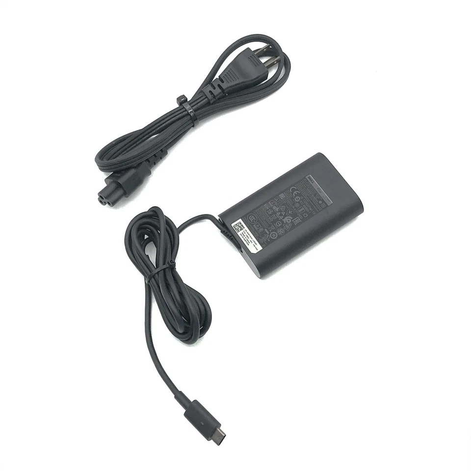Original AC Adapter Dell 45W USB C for Dell Latitude 5285 5289 XPS 9315 - Image 4 of 4