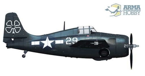 ARMA HOBBY 70033 - 1:72 FM-2 Wildcat - Model Kit - Picture 6 of 7