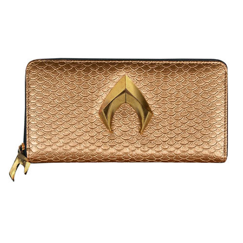 Justice League Movie - Aquaman Clutch Wallet NEW - Picture 1 of 1