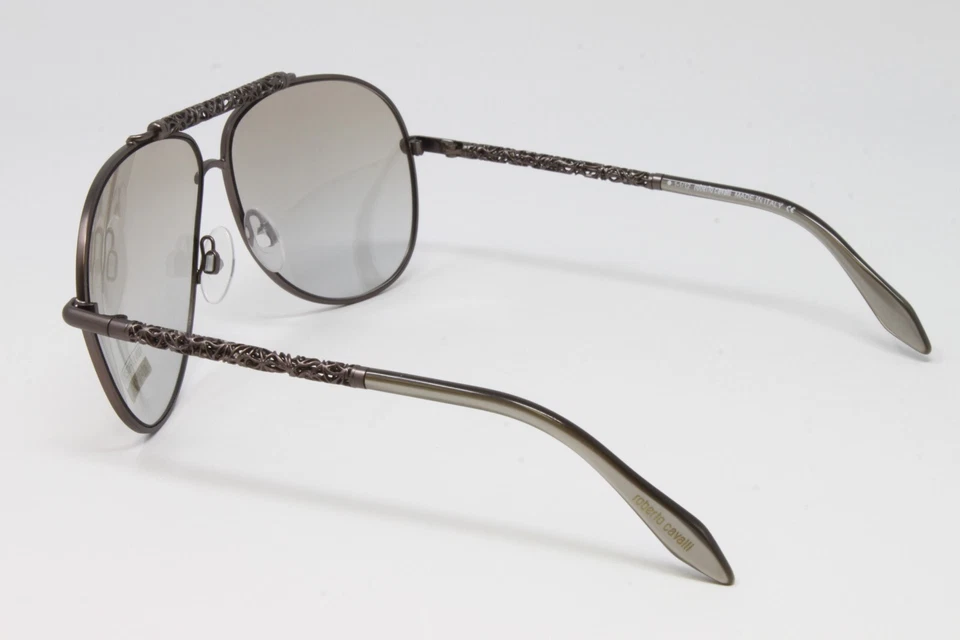 Gafas de sol Roberto Cavalli para hombre Aviator Clematis RC664S 38L bronce 64 mm NUEVO Foto 3 de 4