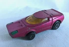 VTG 1973 MATCHBOX 1:64 #39 CLIPPER DIECAST PURPLE TOP OPENS ORANGE GLASS GOOD