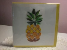Quilling Cards LLC - 3D Pineapple Note Card