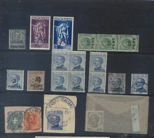 Italian  Colonies  nice lot of stamps with Simi 4 mint, Bengasi  #1 