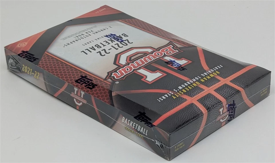 Factory Sealed Hobby Box 2021-22 Bowman University Basketball Cards - Image 4 of 4