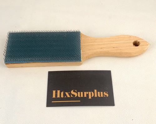 🌟���� Spazzola pulisce pezzi di legno e metallo da file e denti raschietti - Foto 8 di 9