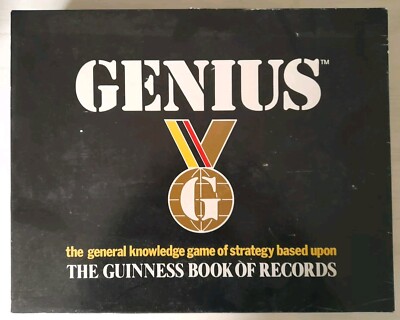 Geniales Vintage Brettspiel Das Guinness Buch der Rekorde 1988
