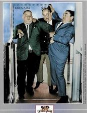 Grenada 2001 - The Three Stooges - Souvenir Stamp Sheet - Scott #3159 - MNH