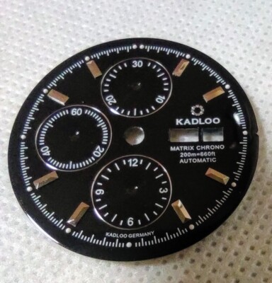 KADLOO MATRIX CHRONO Zifferblatt ETA 7750 Durchmesser mm.34