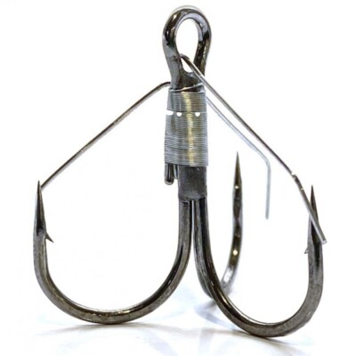 FANATIK Drillingshaken Weedless TRN-1107 1stk Drillinge Fishing Treble Hook