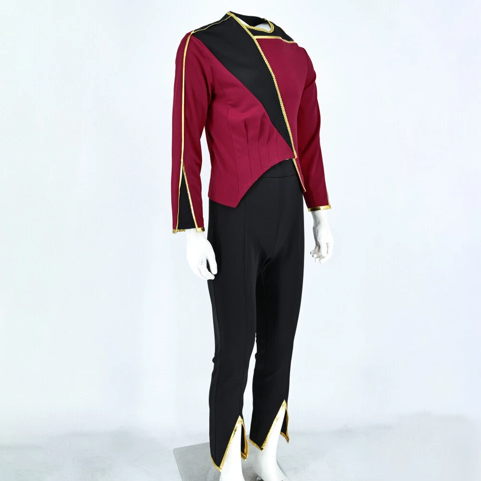 The Next Generation Admiral Gregory Quinn Uniforms Shirt Pants Starfleet Costume - Image 2 of 4