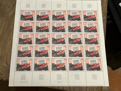 FRANCE timbre TABLEAU N°1459 en FEUILLE de 25 DUFY 1965 NEUF ** LUXE MNH - Photo 1/2