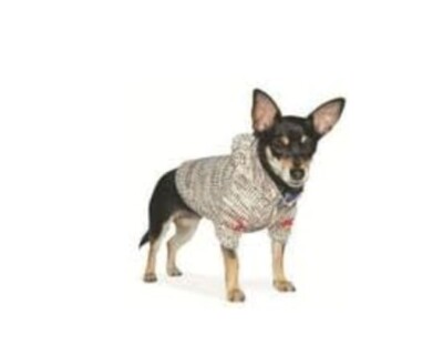 DOGO Hoodie Sweater Coat Brown Small