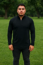 Weatherproof Vintage Pullover Men's Sweater Black Size S