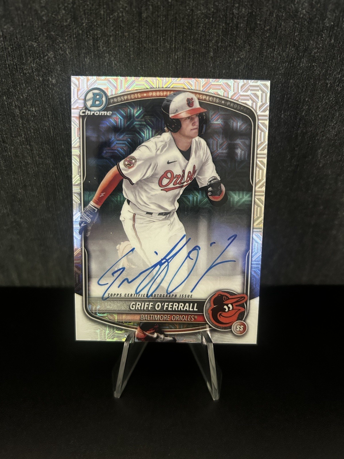 2025 Bowman - Chrome Prospect Mega Box Autographs Griff O’Ferrall #BMA-GO (RC)