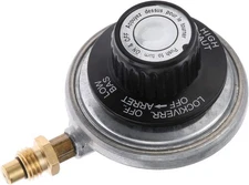 Aupoko Propane Gas Grill Control Valve Table 1 inch inlet, 0.472 outlet 