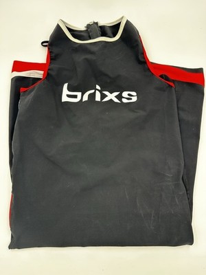 Triathlon Anzug Brixs Gr. M Schwarz Rot Einteiler Herren