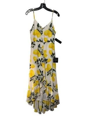 knee length dresses for ladies Women's Lemon Print Dress M main image 1