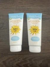 2x200ml Childs Farm Water Resistant SPF 50+ Sun Cream For Sensitive Skin 