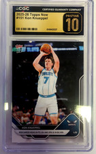 2025-26 Topps Now Kon Knueppel RC #151 CGC Pristine 10 Hornets Rookie