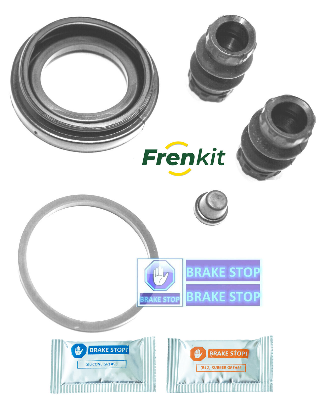 1x REAR BRAKE CALIPER SEAL KIT FITS VW MULTIVAN Mk V MPV 2003-2010 (41mm)