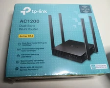 TP-Link Archer C54 AC1200 Ethernet Wireless Router - White