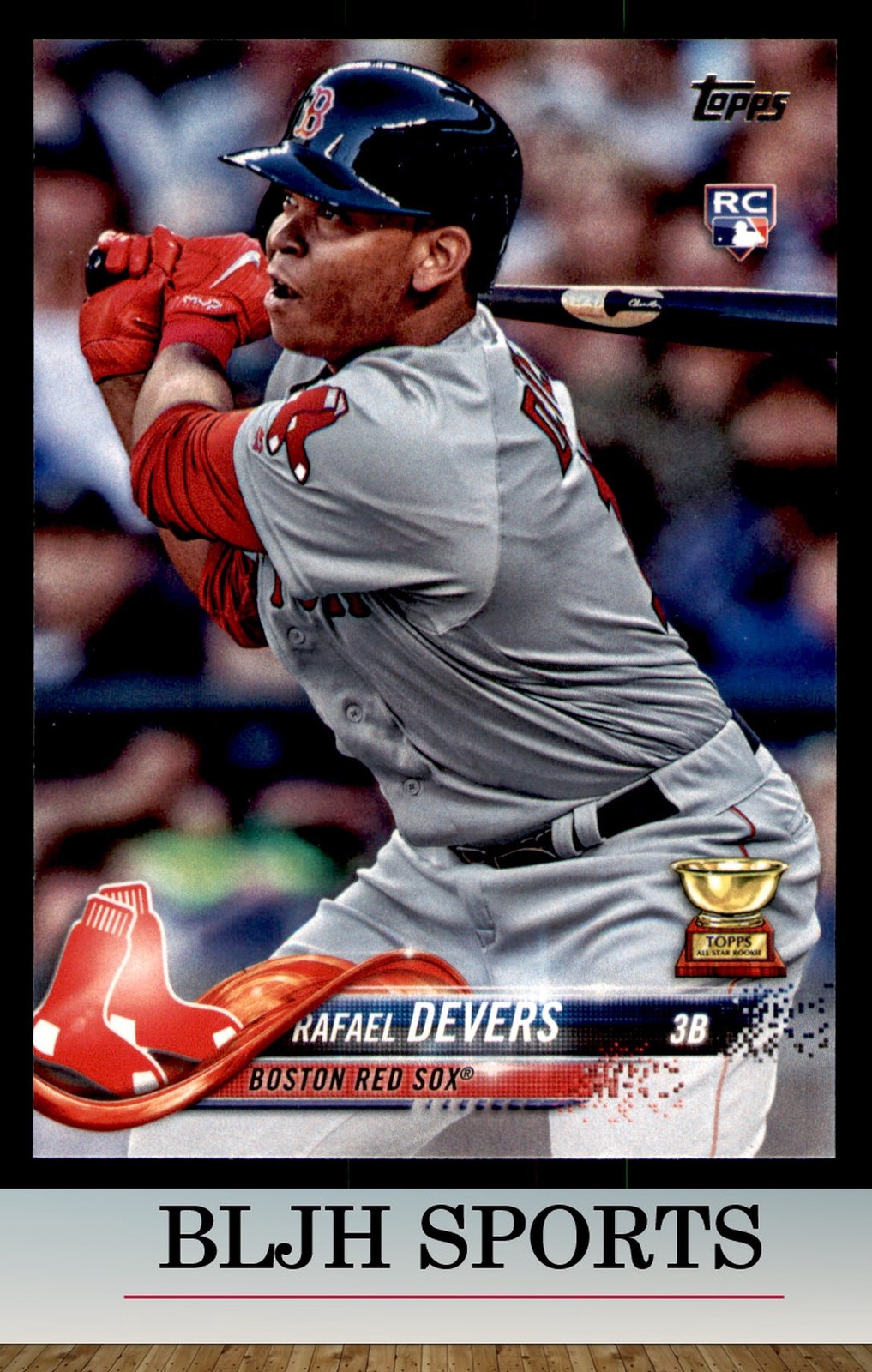 2018 Topps #18 Rafael Devers Boston Red Sox RC (2C1)