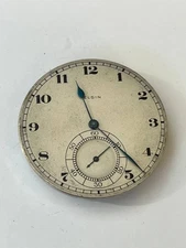 Elgin pocket watch movement 12s