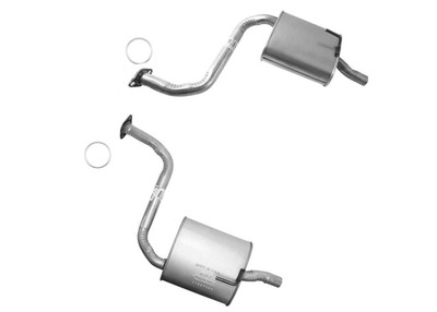 Dual Mufflers Exhaust System Fits Nissan Maxima 2015 2016 2017 2018 2019 2022