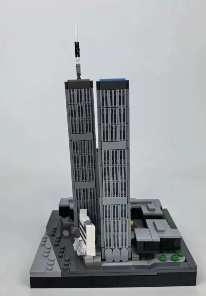 世界贸易中心积木套装 - 双塔建筑玩具 MOC 173724 — 第 4/4 张图片