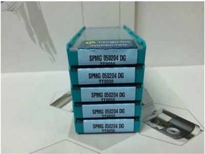10PCS   SPMG050204 DG TT9030 Carbide Inserts | CNC Milling Steel/Alloy Micro-Pre