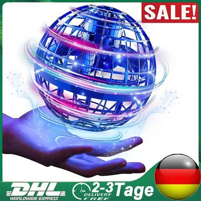 Flynova Pro Hover Ball Fliegender Ball LED Spinner Ball Flying Orb Spielzeug NEW
