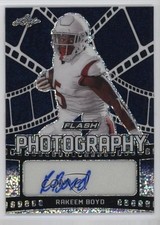 2021 Leaf Flash Flash Photography Navy Blue 71/75 Rakeem Boyd #FP-RB1 Auto go9
