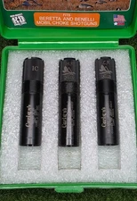 Carlson's #15529 Waterfowl Choke Tube Set 20GA Beretta Benelli Mobil, CR/MR/LR