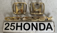 1994-1998 Honda Odyssey Optional Gold Emblem Package Oem Rare Ra1 Ra2 Ra3 G1