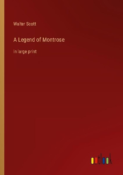 A Legend Of Montrose Walter Scott-image