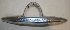 46 47 48 49 Plymouth Coupe Trunk Emblem Mayflower Ornament 13542 13544 13791
