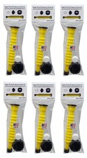 6pack EAGLE PG5 KP GAS CAN SPOUT  PARTS KIT Spout Stopper Blk Collar White Vent