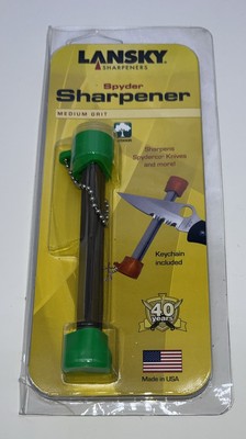 LANSKY SPYDER KNIFE SHARPENER MEDIUM GRIT  HANDY POCKET SIZE NEW IN PACKAGE